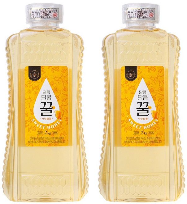 달콤달콤 꿀 사양벌꿀, 2kg, 2개