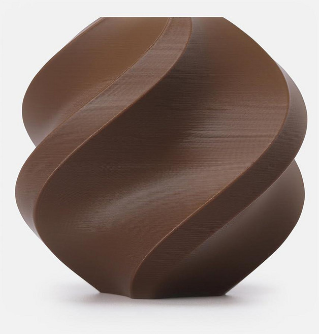 Bambu Lab PLA 기본 필라멘트 1.75mm 1kg 스풀 - PLA 3D 프린터 필라멘트 매끄러운 마감 낮은 뒤틀림 쉬운 인쇄 Bambu Lab 및 대부분의 FD, 코코아 브라운 (10802)