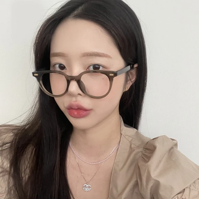VANANA2 남자여자 공용 베이직 기본 뿔테 안경테 패션 소품 - 쿠팡