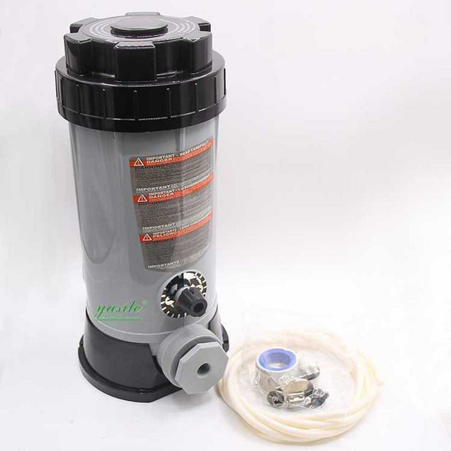 염소투입기 수영장 자동 공급기 소독 약품 투입 장치, 1개