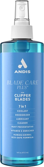 [당일발송/정식수입] 앤디스 블레이드 케어 플러스 스프레이 바틀 Blade Care Plus® Spray bottle 473ml 이발기 오일 바리깡 청소, 1개, 파란색 - 쿠팡