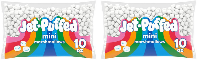 Kraft 제트-퍼프드 미니어처 마시멜로, 283g, 2개