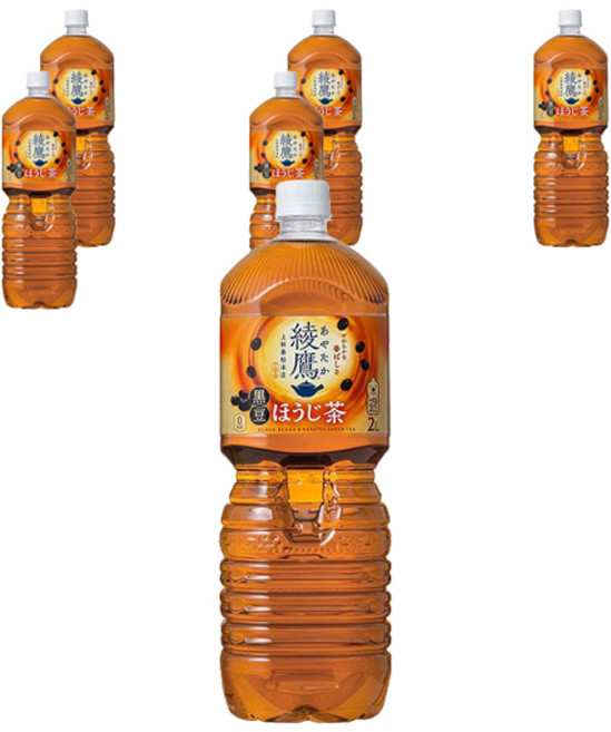 아야타카 검은콩 호지차, 6개, 2L