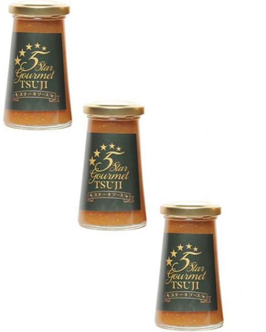 소스 5성급 미식가 츠지 무첨가 무색소 셰프 수제 트러플 1병, Steak Sauce 3 Bottles, 1개