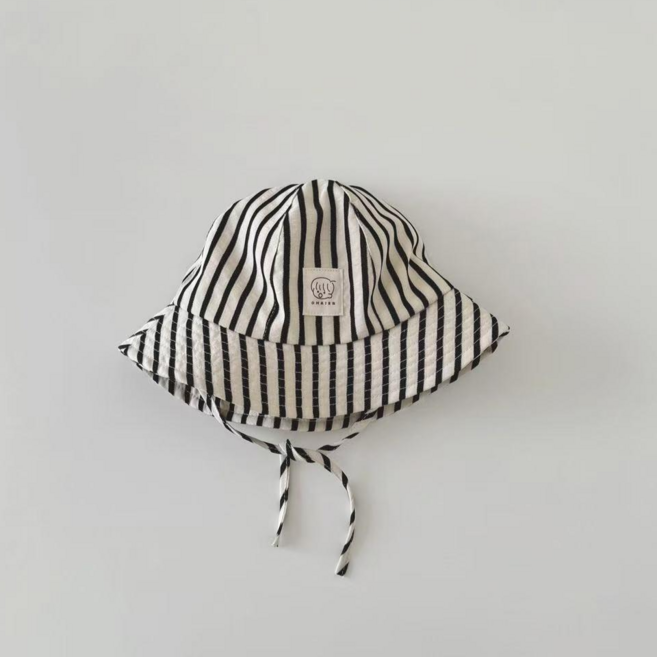 블랙체리 아동용 심플 벙거지 선햇