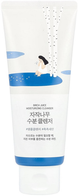 라운드랩 자작나무즙 모이스처라이징 클렌저 150ml(5.07fl oz), RDB60023, 1개