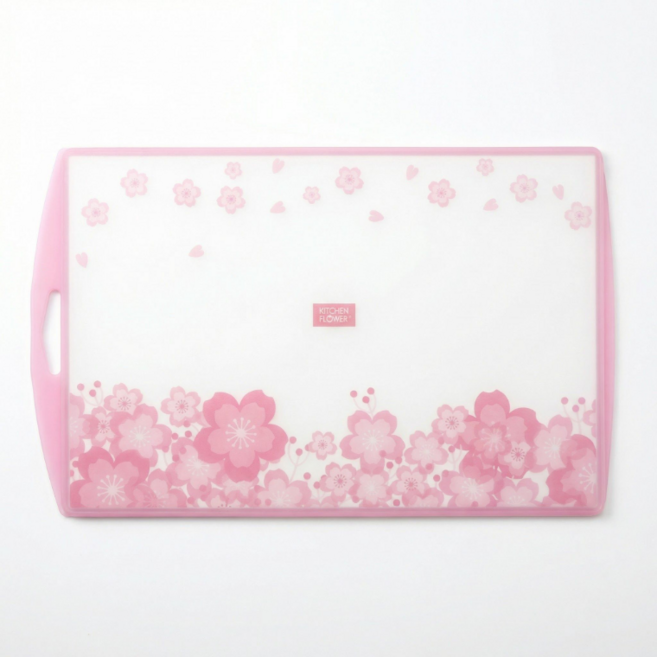 키친플라워 에코핑크 항균 도마 1개, 핑크