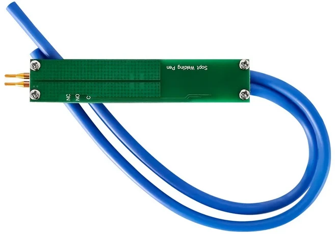 조정 가능한 스폿 용접 펜 산화 방지 화재 예방 핀 18650 배터리 휴대용 DIY 솔더, 01 녹