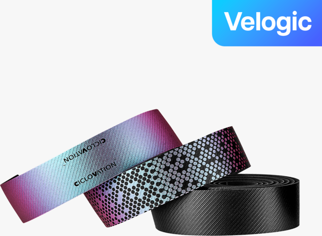 시클로베이션 프리미엄 시텍스 퓨전 카멜레온 자전거 핸들바 테이프, 바이올렛 퍼플, 1세트