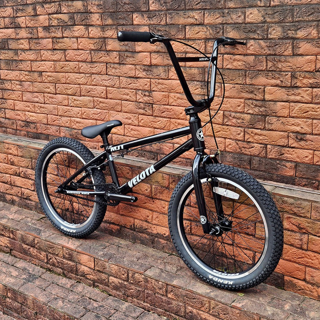 2025 입문용 묘기용 퍼포먼스 초등학생 중학생 자전거 미조립 힉스 벨로타 BMX 자전거 MJ1, 펄블랙/화이트