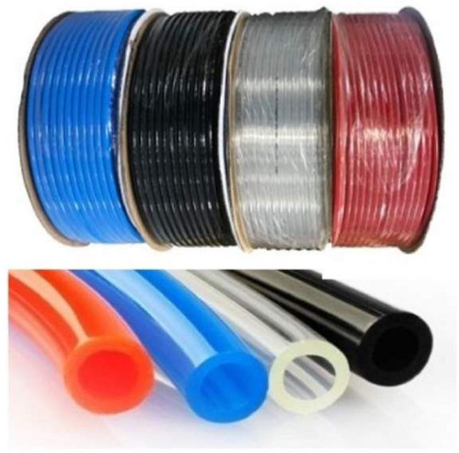 우레탄호스 1/4 inch 우레탄 튜브 폴리 직관호스 콤프레샤 PU고압 공작기계 에어장비 국내산, 1개