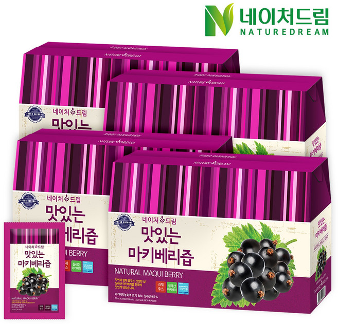 네이처드림 맛있는 마키베리즙, 120포, 70ml