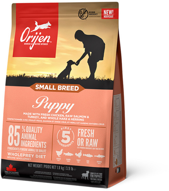[간식증정] 오리젠 퍼피 스몰브리드 1.8kg 작은알갱이, 1개