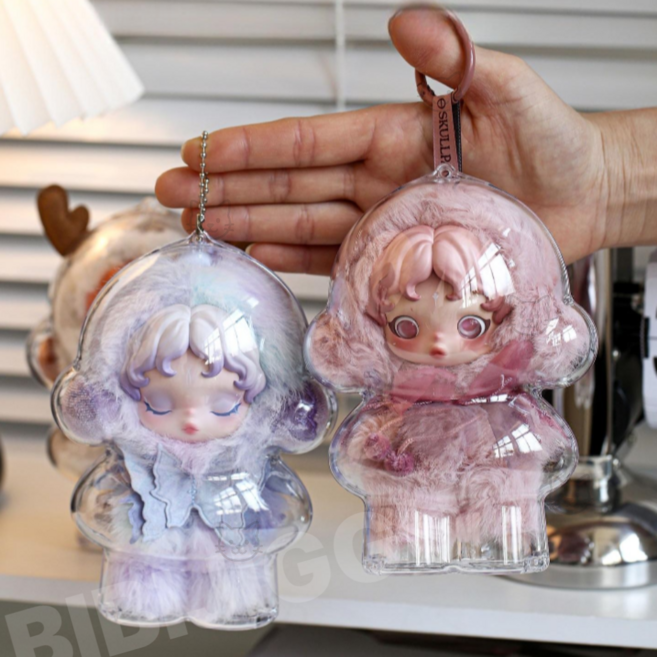 팝마트 스컬판다 투명 보호 케이스 빛의정원 겨울교향곡 시리즈, 1개