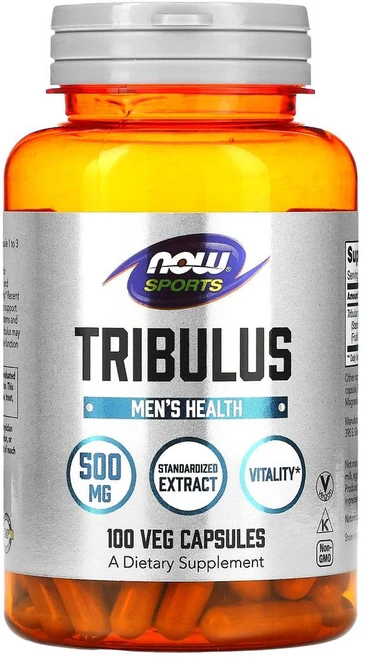 NOW 스포츠 트리뷸러스 500mg 100정 남성 테스토스테론부스터 사포닌 - 쿠팡
