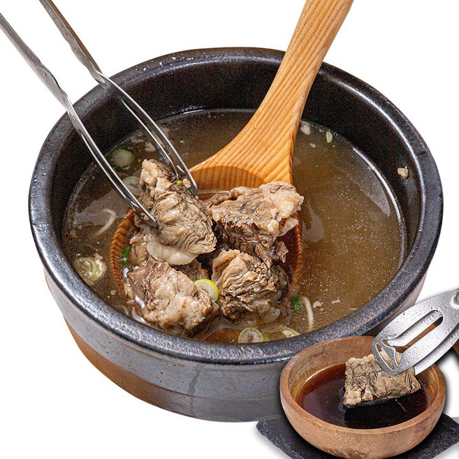 오도로 뼈없는 순살 갈비탕 소스포함, 600g, 4개