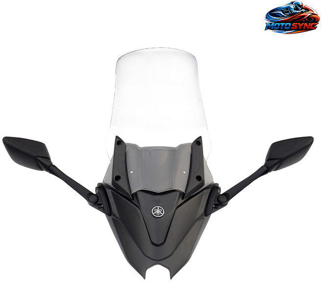 모토싱크 야마하 NMAX125 베이비티맥스 클리어 윈드 스크린 미러킷 프리미엄 50cm 풀세트 2025-, 1세트