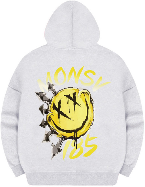 서프런던 스마일리 오버핏 기모 후드티 ZAIS_0017