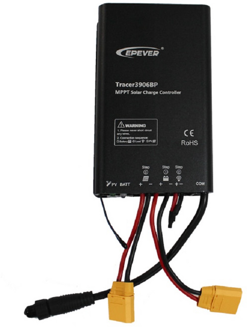 MD홍 MPPT 이피솔라 15A 블랙 태양광충전 컨트롤러 12.6V 14.6V 16.8V, 인산철과 납산 배터리 14.6V, 1개