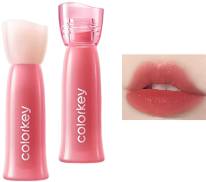 PINKCAT 買送mini版 Colorkey珂拉琪水感柔霧唇露 低飽和 女, 1個, O503紅茶露（橘調紅茶色！）, O503紅茶露（橘調紅茶色！）