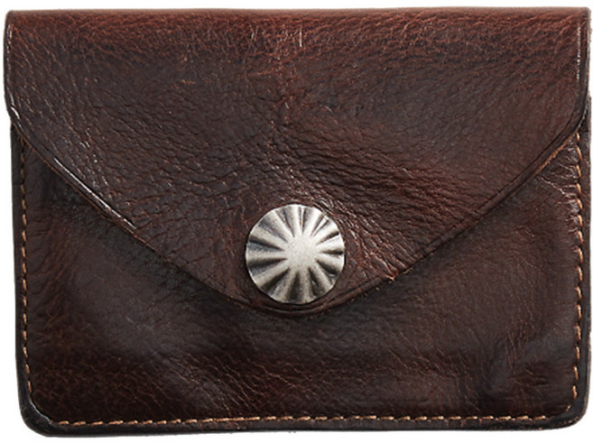 더블알엘 RRL 지갑 카드케이스 다크 브라운 MARRSLG0G220032