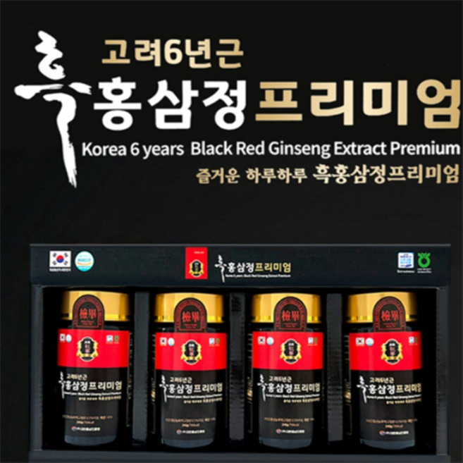 다비샵 흑홍삼정 프리미엄 발효흑삼, 70ml