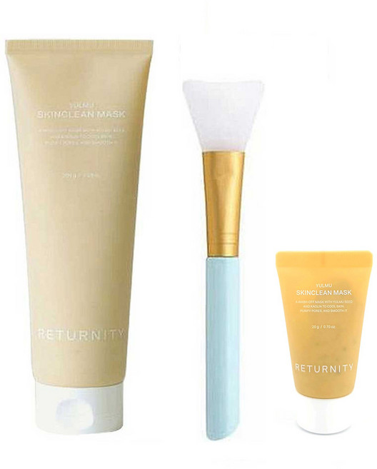리터니티 율무 스킨클린 팩 120g+20g+스파츌라 모공 천연 곡물팩, 1개