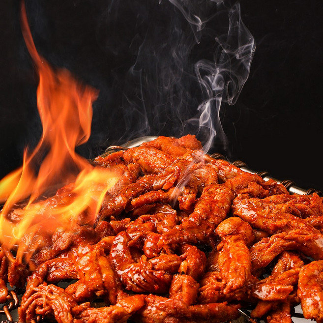 [저세상푸드] 직화 닭목살 170g x 4팩, 4개