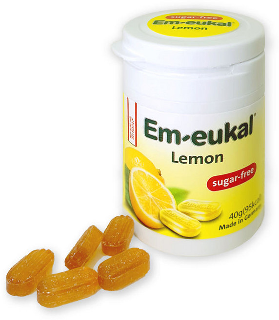 엠오이칼 무당 레몬맛 캔디, 40g, 16개