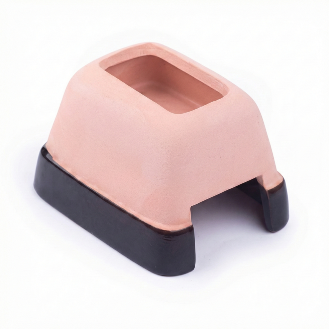 수도 습식은신처 소사이즈 파충류 습도조절, 1개, 황토색