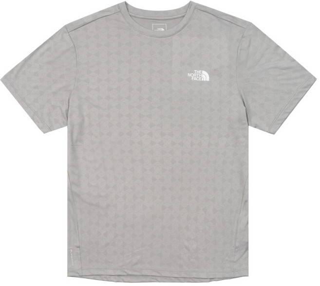 The North Face 北臉 男款速乾短袖上衣 24/7 PENTADOME 灰色 NF0A8HR1A91