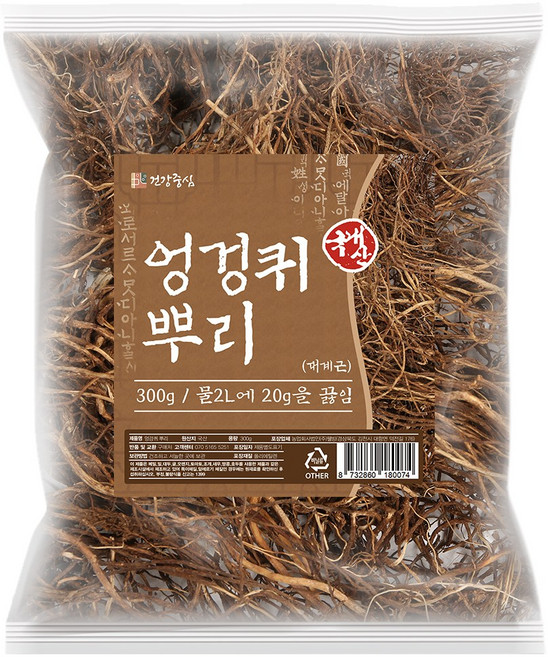 건강중심 국산 엉겅퀴 뿌리 말린 대계근, 300g, 1개