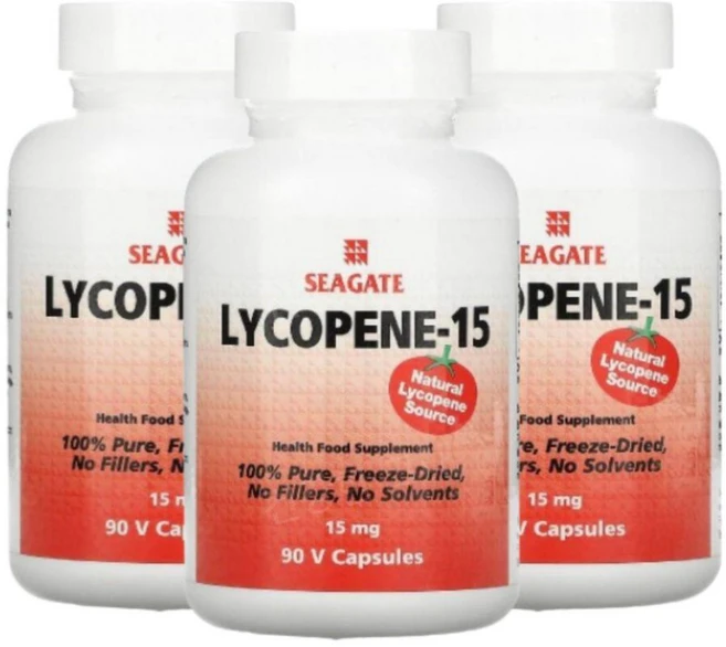 시게이트 라이코펜-15 15mg Vcaps 90정, 3개 - 쿠팡