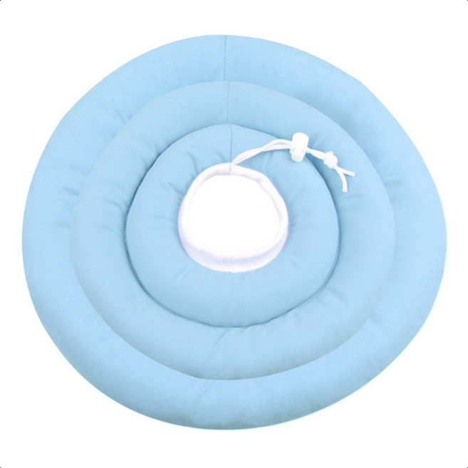 SUPER CREW 초경량 소프트 튜브 편안한 넥카라, 블루, 1개