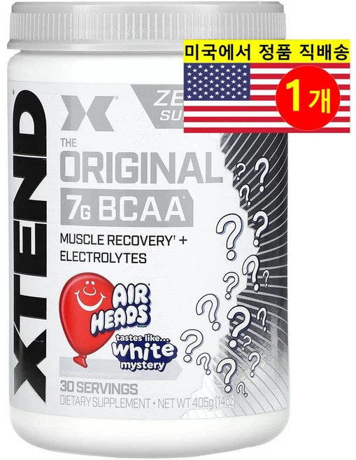 Scivation Xtend 디오리지널 7G BCAA 분지 사슬 아미노산 에어 헤드 405g, 1개 - 쿠팡