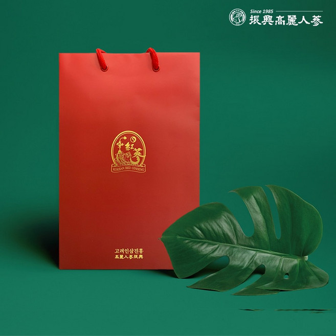 振興高麗人蔘 高麗蜂蜜紅蔘切片, 1個, 200g禮盒+品牌提袋