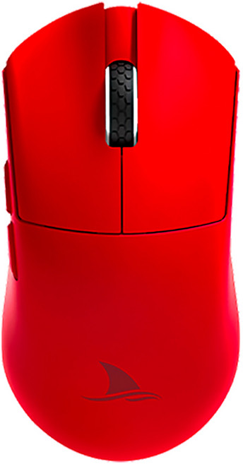 Darmoshark M3 PROMAX 2.4G 무선 블루투스 게이밍 마우스 PAW3950 30KDPI, Red