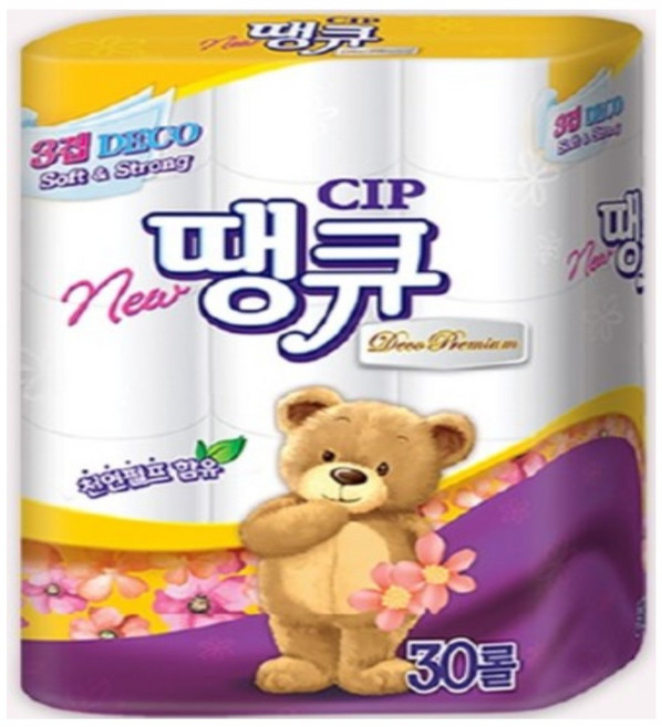 두루마리 재생펄프 땡큐 3겹