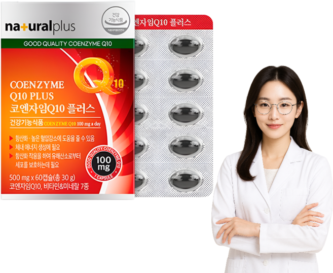 밸런스데이 NTP 코엔자임Q10 데일리 포뮬러 60개입, 1개, 60회분