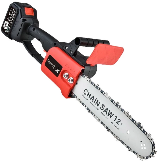 Ogula小倉 12寸無刷鋰電鏈鋸機 園藝修枝伐木工具, 1個