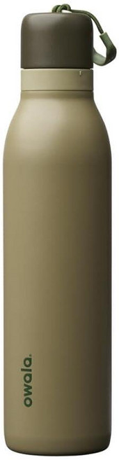 Owala FreeSip 트위스트 단열 스테인리스 스틸 물병 스포츠 및 여행용 빨대 포함 BPA 프리 709.8ml(24온스) 컨페티 391753, 오프로드