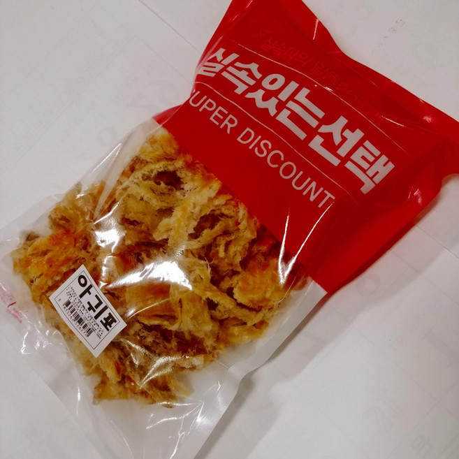 [부산자갈치시장] 통통 잘구운 아귀포 350g.