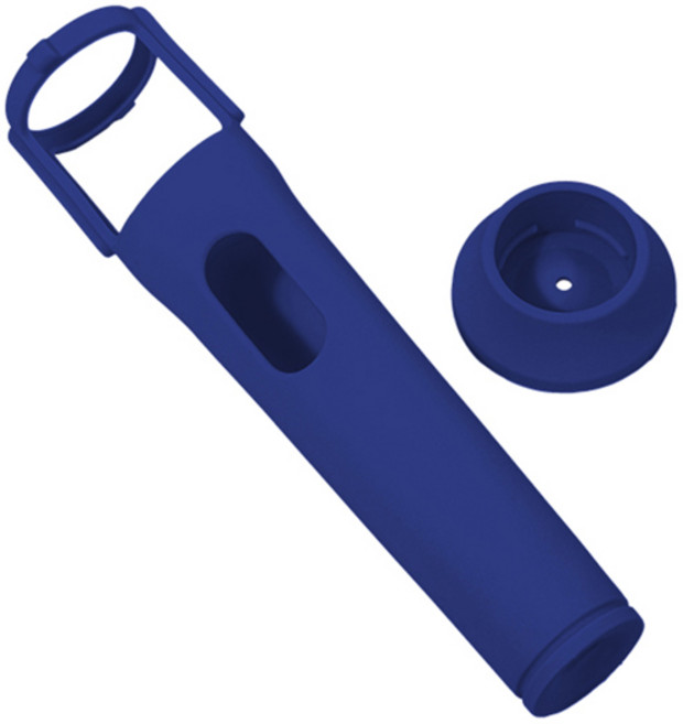 파티박스 무선 마이크용 실리콘 케이스 안티롤링 마이크 슬리브 스탠드, 04 Blue, 1개, 4. Blue