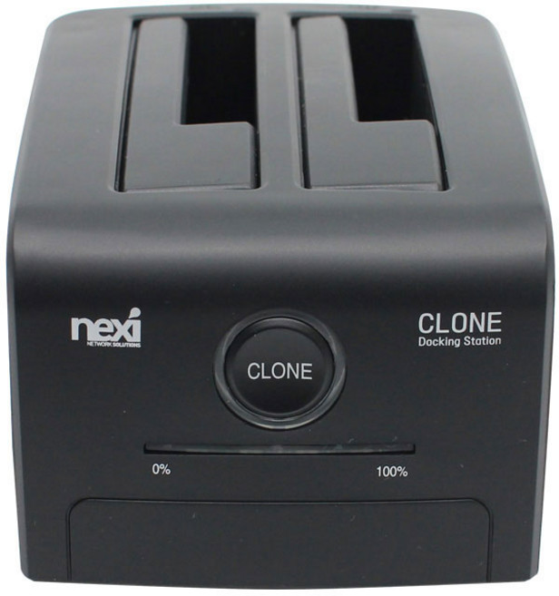 넥시 NX-608U30B (블랙) 2베이 USB 도킹스테이션 / NX775, 1, 1개