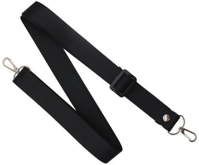 金士曼 手機掛繩 尼龍寬掛繩, 黑色,掛繩寬度24mm, 1個