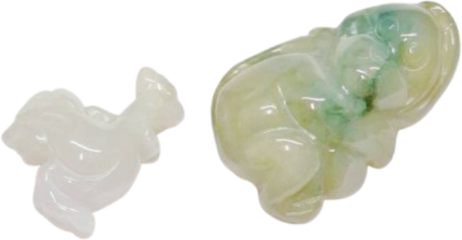 緻嘉珠寶 翡翠寶寶吊墜 精雕細琢 吉祥寓意