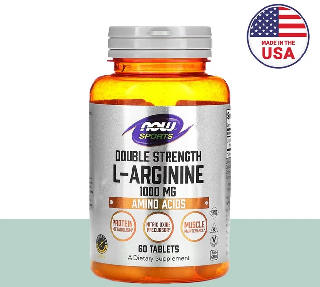 나우스포츠 아르기닌 L아르기닌 나우푸드 4주분, 60정, 1개 - 쿠팡