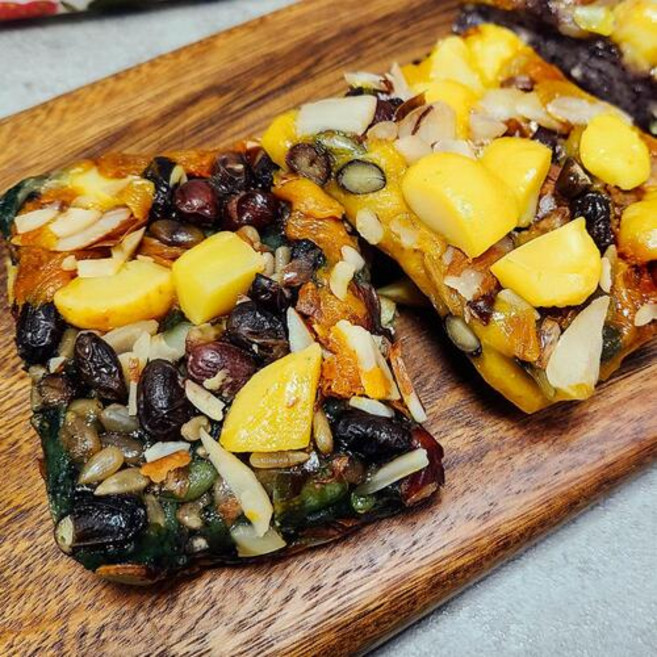 영양찰떡 맛집 국산찹쌀 모듬 단호박 흑미 쑥영양 떡 2kg 아침식사대용, 1개, 삼색영양떡3종 2kg