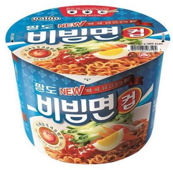 팔도 비빕면 컵라면, 12개