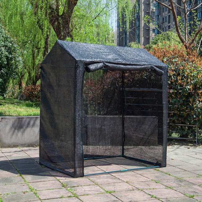 비닐하우스 가정용 베란다 온실 식물 중형투명 이동식 미니, P_13090150cm차양망